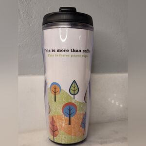 Starbucks 16 oz plastic Tumbler This is more than coffee 2009 Coffee Tea Drink